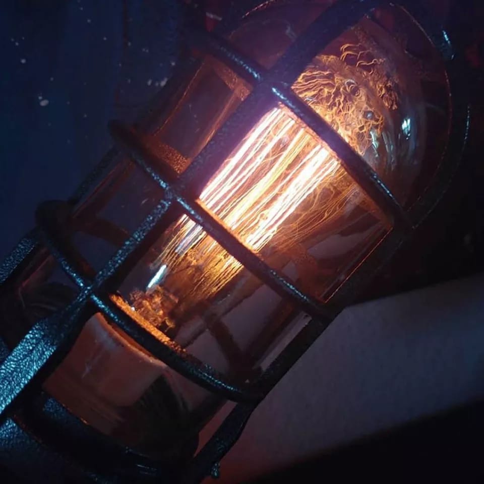 Lifefox™ - Steam Punk Rocket Lamp