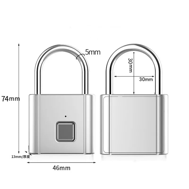 Lifefox™ - Anti-Theft Fingerprint Smart Padlock